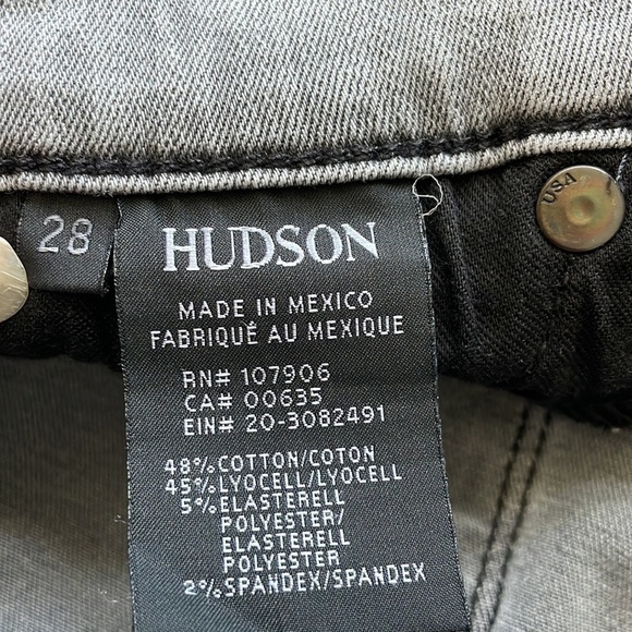 Sz28 Hudson Harkin Super Skinny Crop in Demu colour EUC - Picture 9 of 10